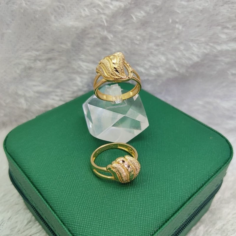 انگشتر طلا روس زنانه مدل 081