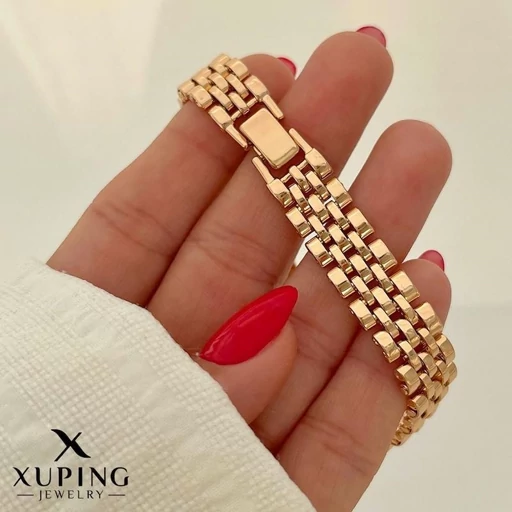 دستبند زنانه طرح طلا ژوپینگ مدل رولکس