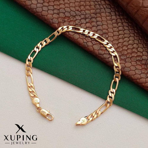 دستبند زنانه طرح طلا ژوپینگ مدل فیگارو ظریف