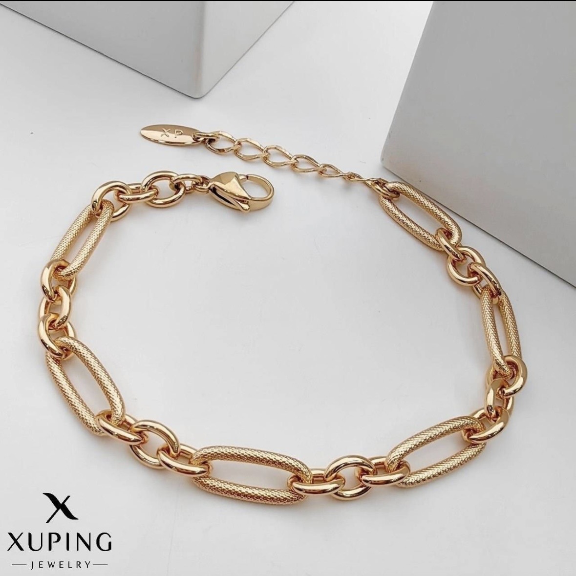دستبند زنانه طرح طلا ژوپینگ مدل یورمن